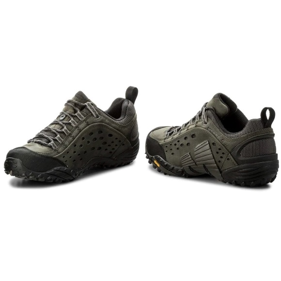 Merrell Intercept Hiking Shoes Men's 10 Castle Rock Sneakers NWB - Picture 5 of 12